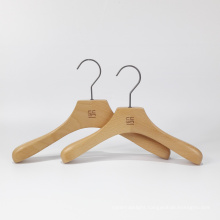 Kid Hanger High Quality Luxury Brand Non-slip Wooden Hanger Children Dress Blouse Suit Coat Shirt Clothes Hangers Wholesale